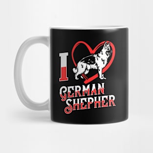 I love German shepherd Mug